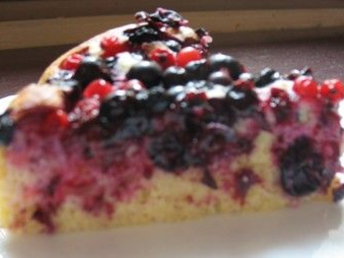 Gateau Citron Amandes Aux Fruits Rouges Sans Gluten Recette Ptitchef