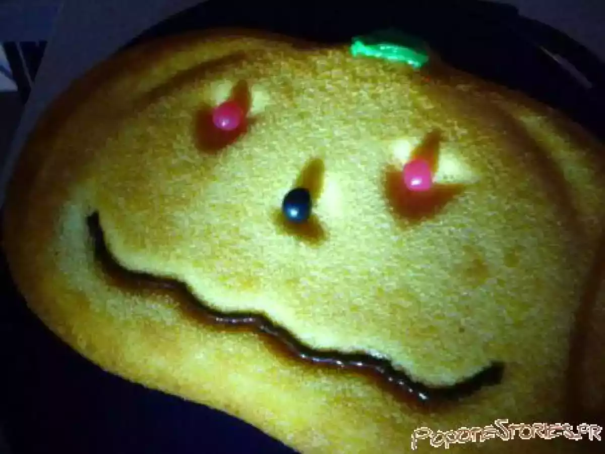 GATEAU CITROUILLE MOELLEUX A L'ORANGE