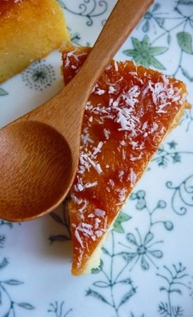 Gateau Cremeux Ananas Noix De Coco Recette Ptitchef