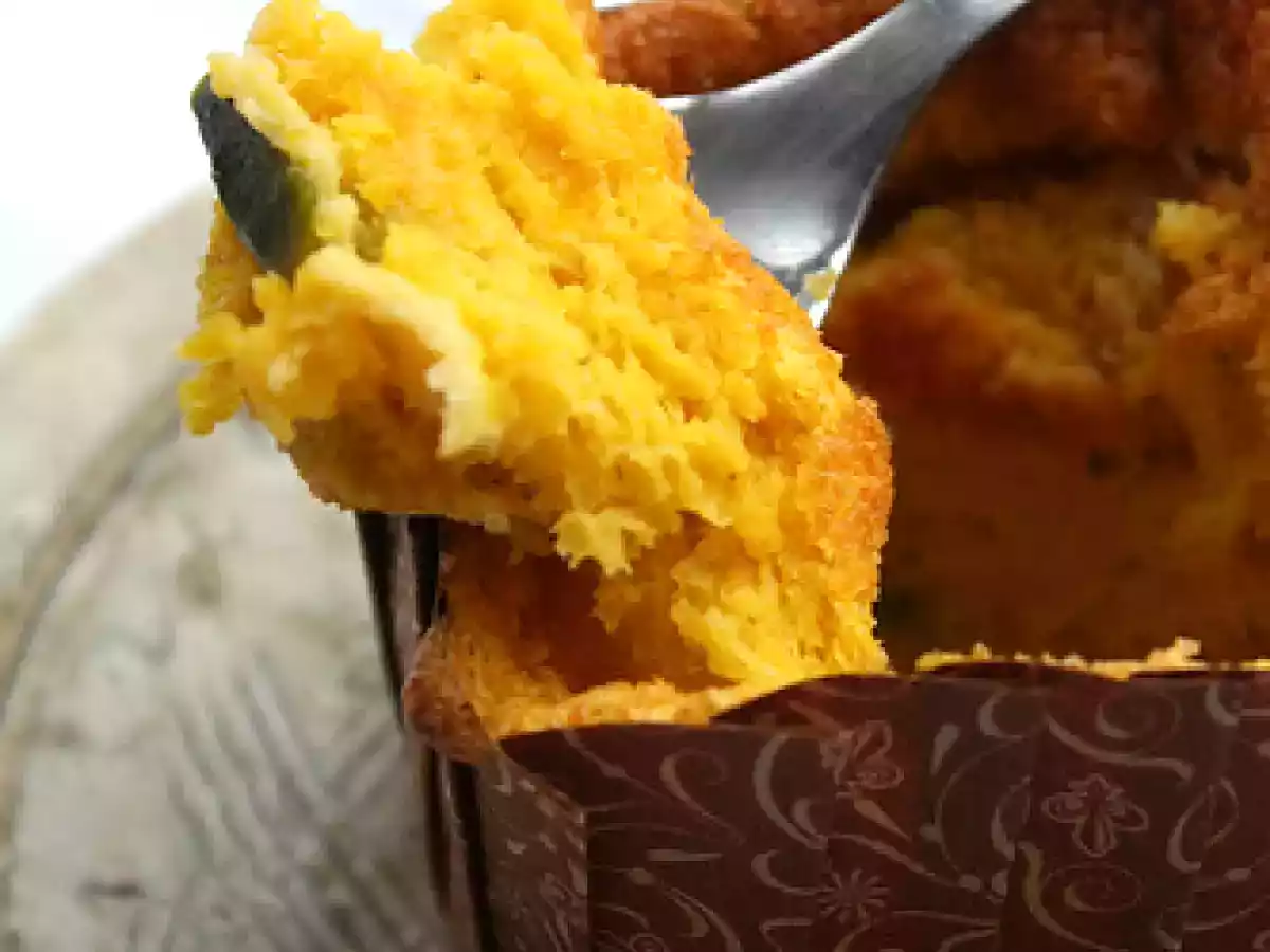 Gateau crémeux et léger au potiron