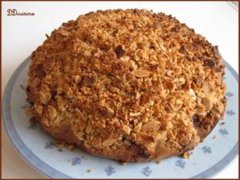 Gâteau crumbelisé aux mûres et aux amandes, photo 1