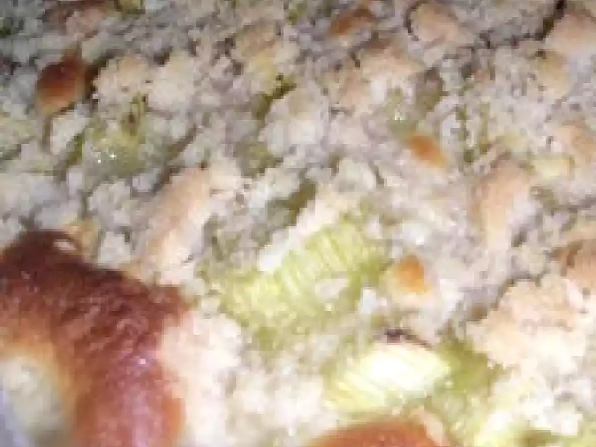 GATEAU CRUMBLE A LA RHUBARBE - photo 3