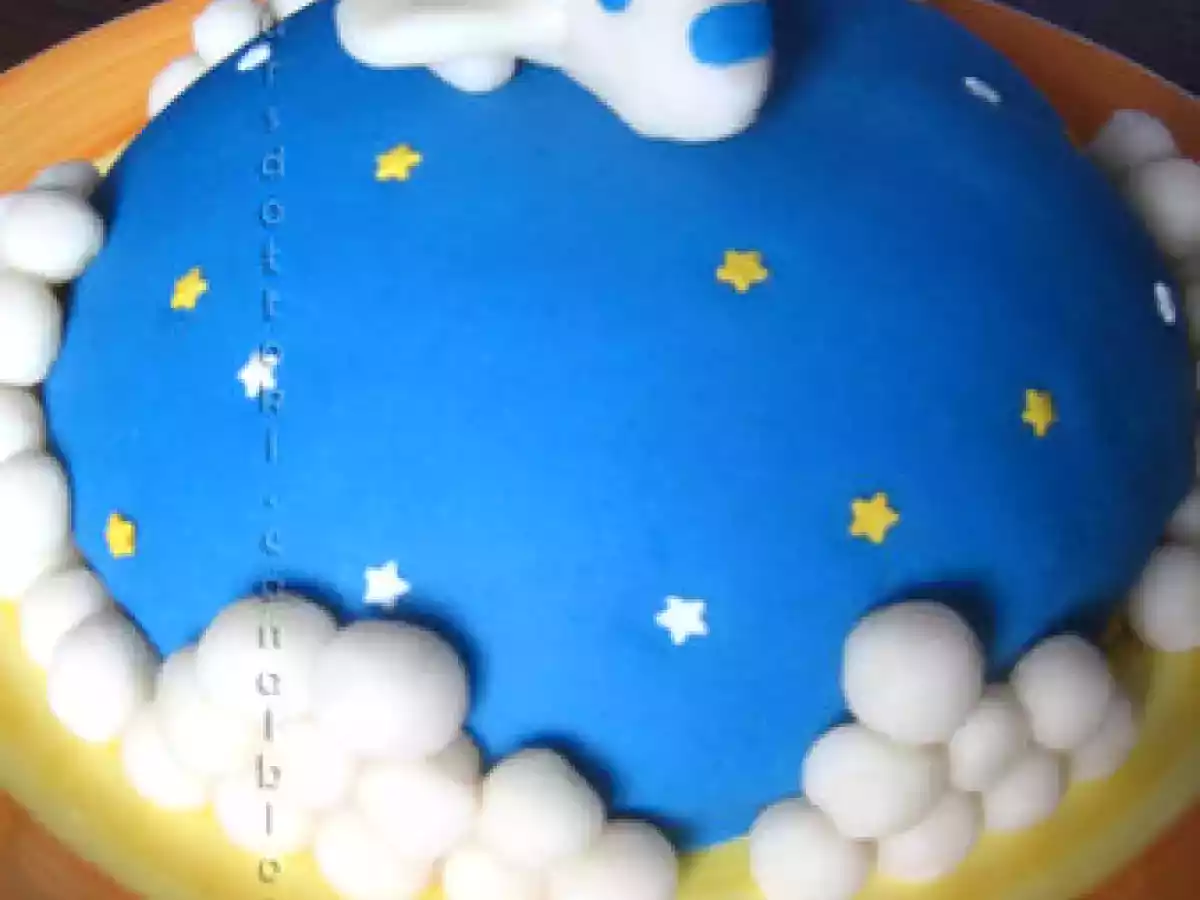Gâteau d'anniversaire 3D et son avion