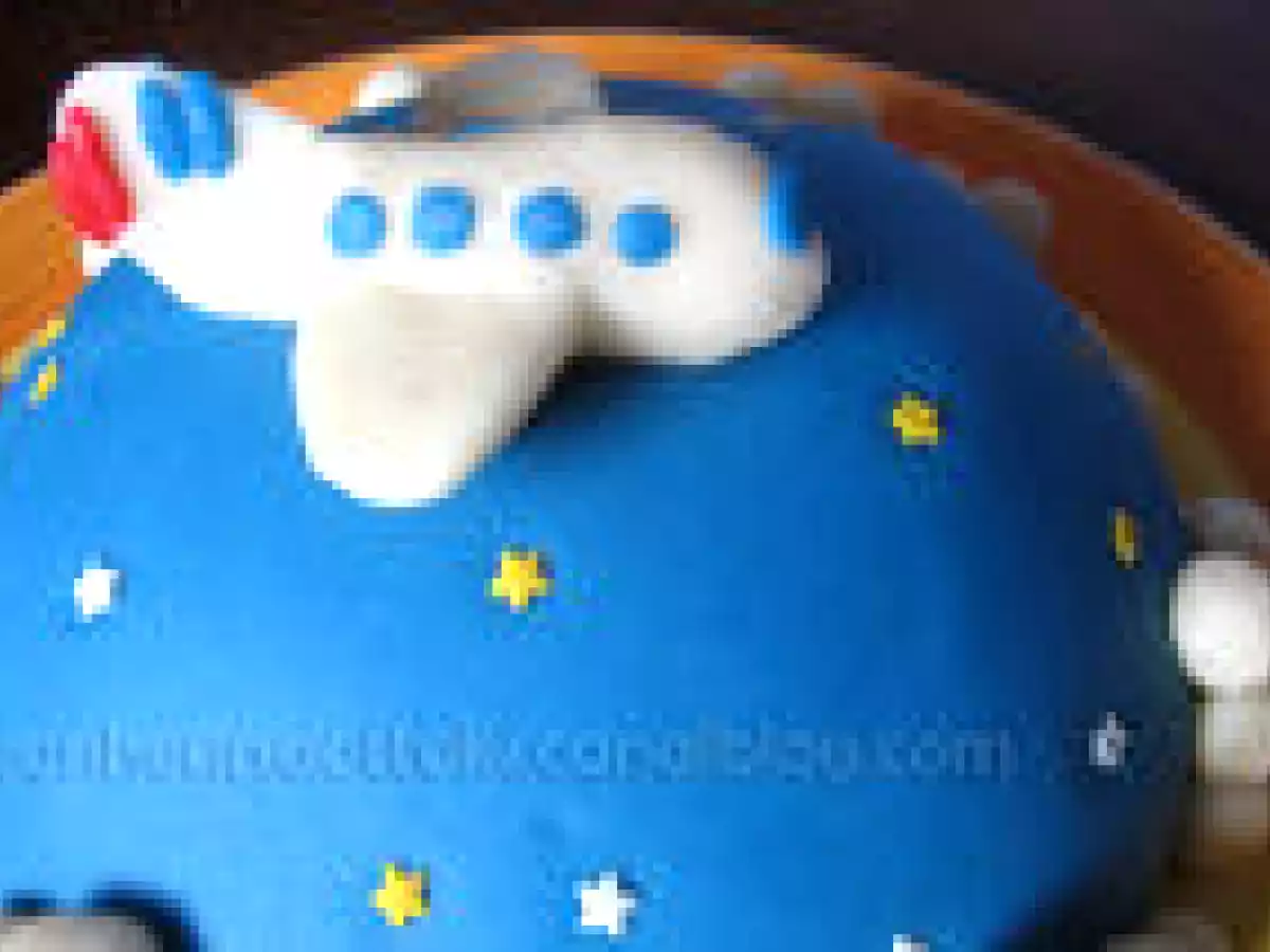 Gâteau d'anniversaire 3D et son avion - photo 10