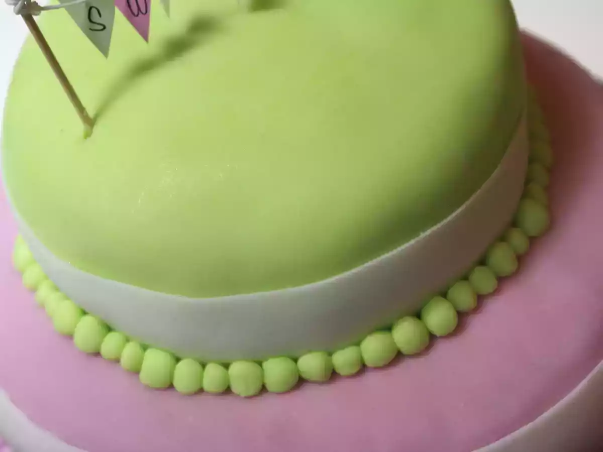Gâteau d'anniversaire à étages
