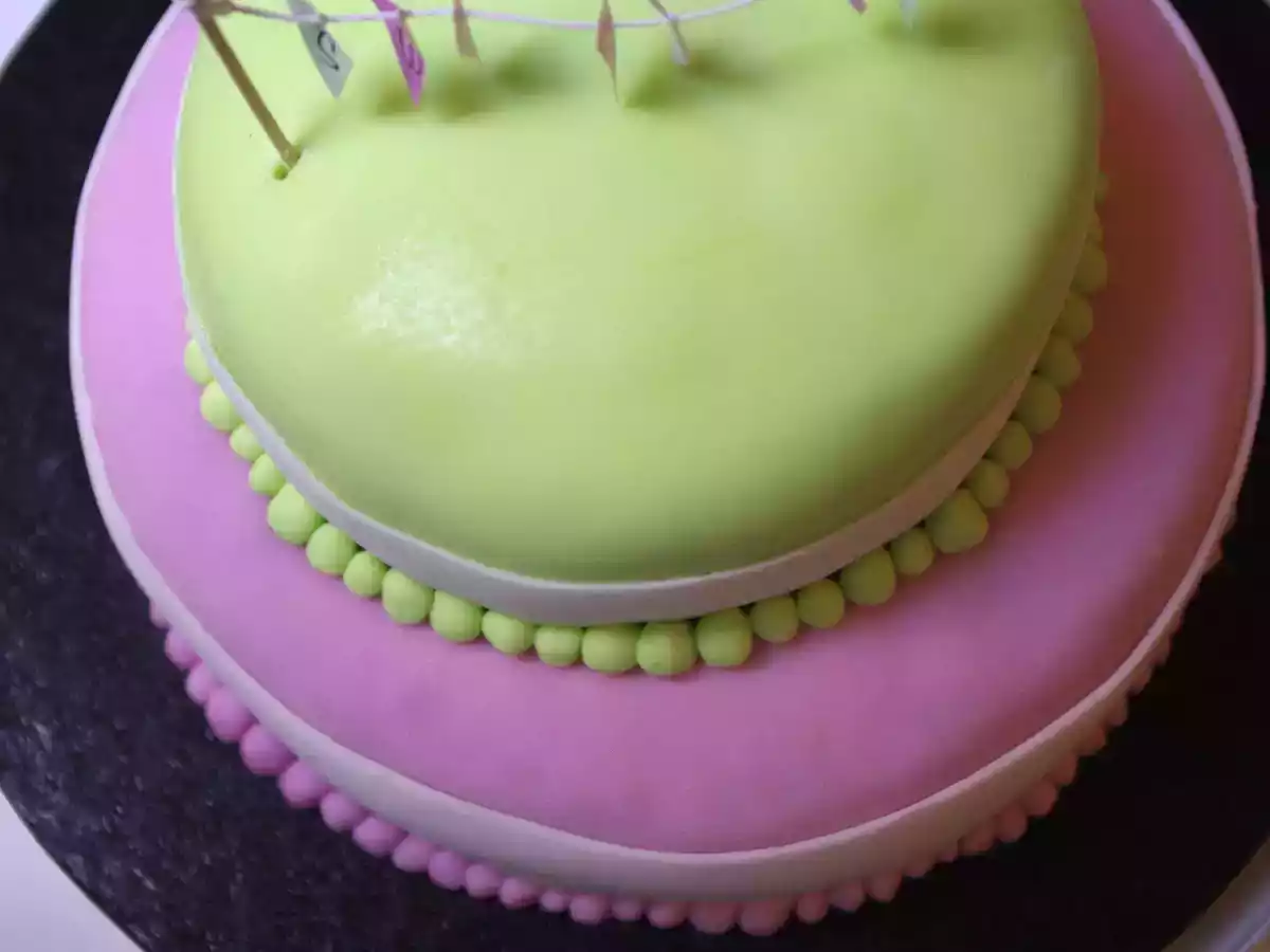 Gâteau d'anniversaire à étages - photo 3