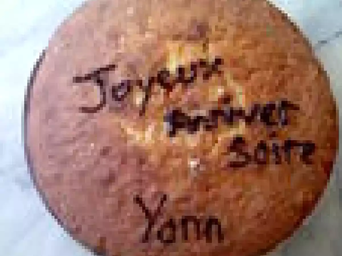 Gâteau d'anniversaire à l'abricot et à la vanille - photo 2