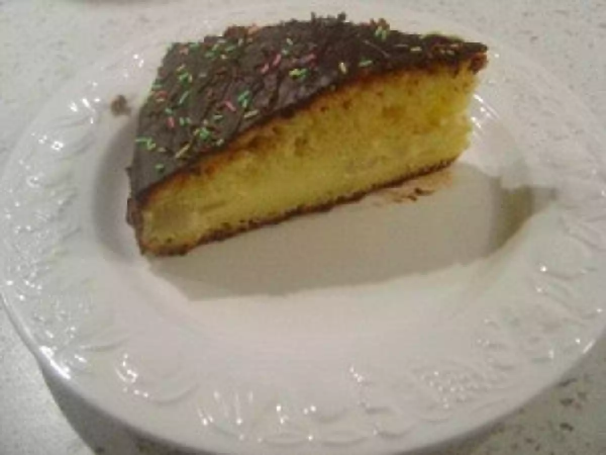 Gâteau d'Anniversaire à la crème patissière