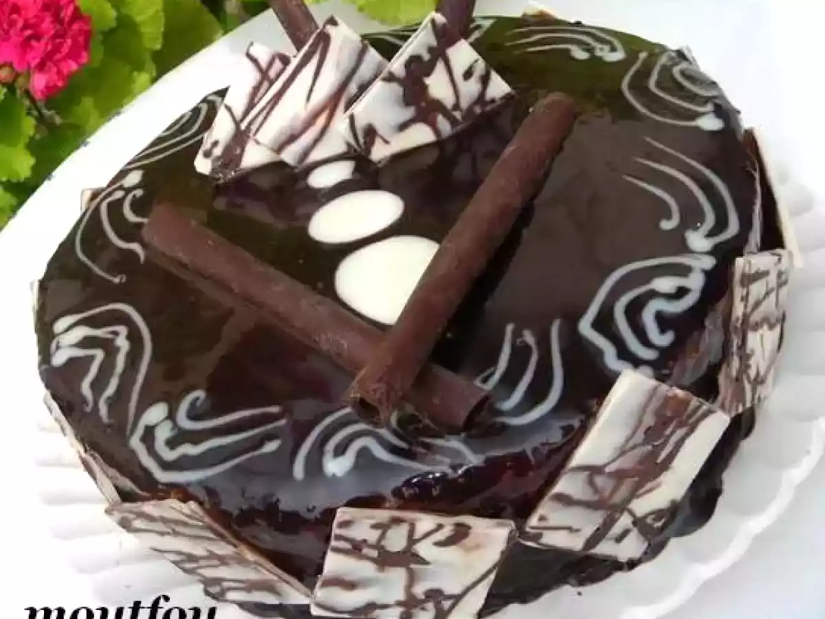 Gâteau d'anniversaire au chocolat