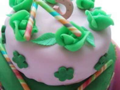 Gâteau d'anniversaire choco-menthe
