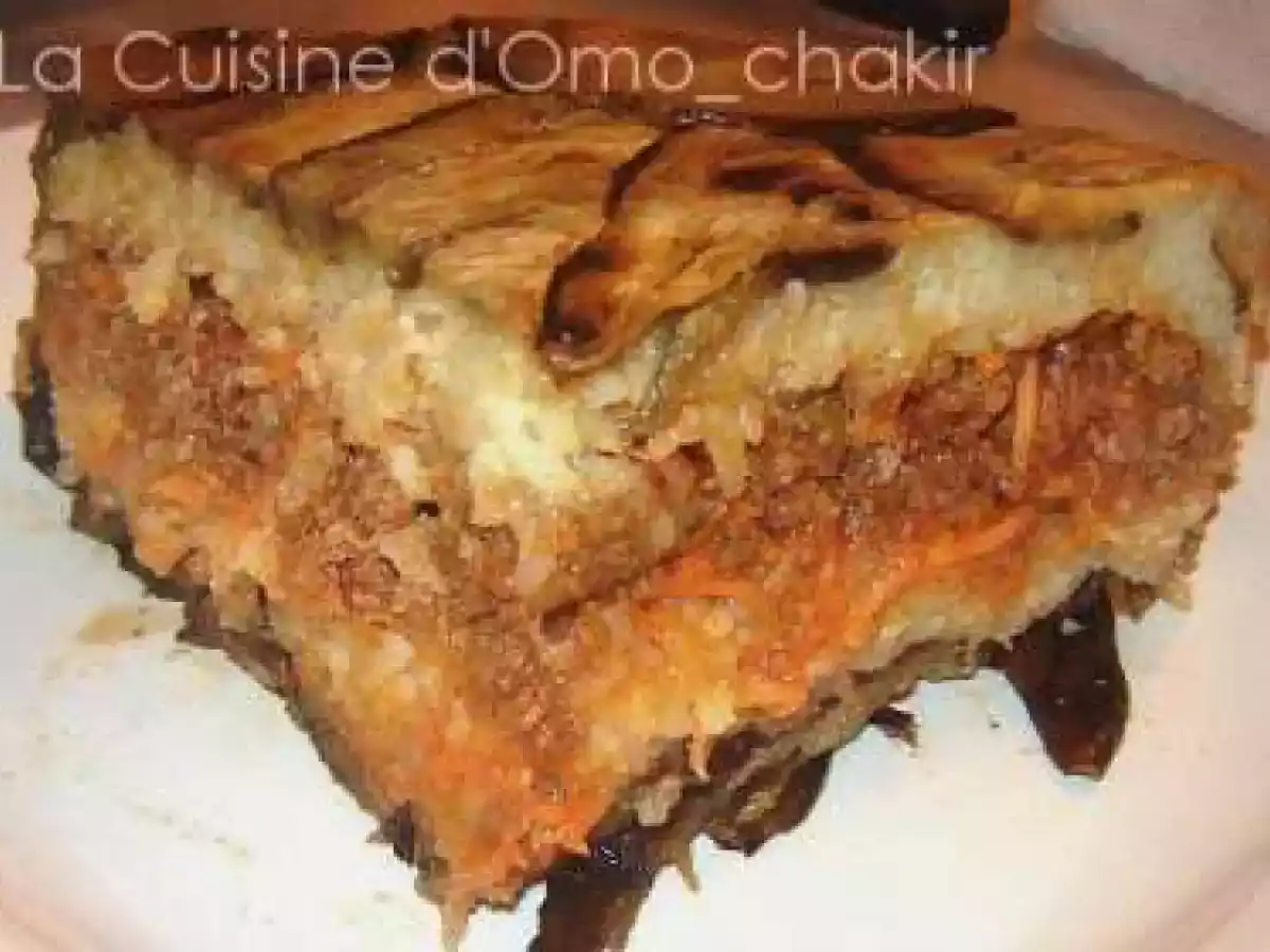 GATEAU D'AUBERGINE SURPRISE - photo 2