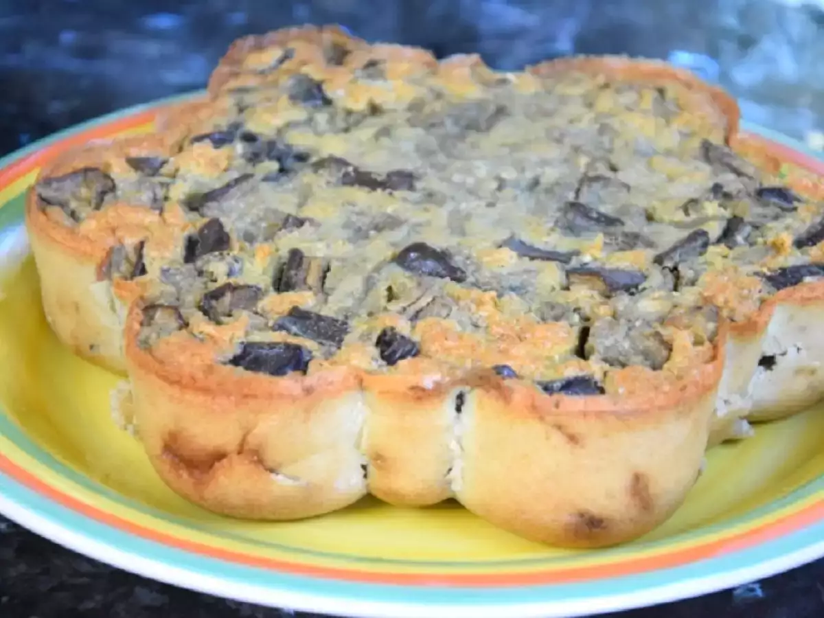 Gâteau d'aubergines à l'indienne (IG bas)