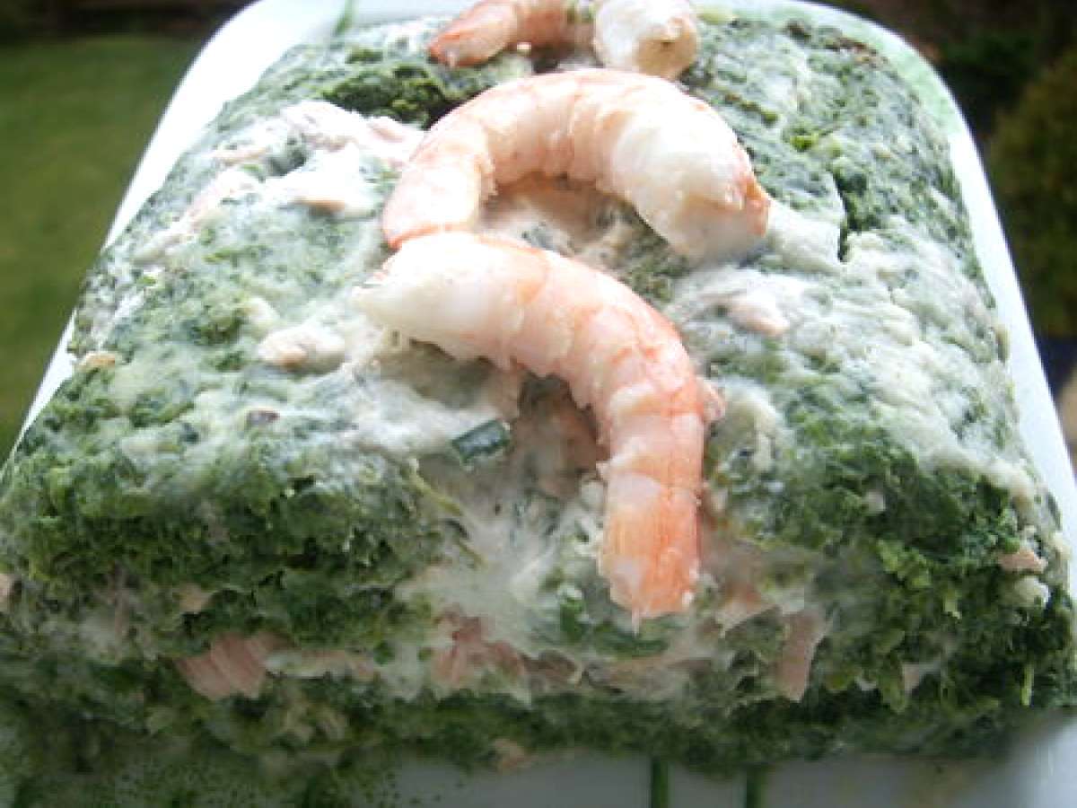 Gateau D Epinards A La Creme De Parmesan Et Saumon Frais Recette Ptitchef