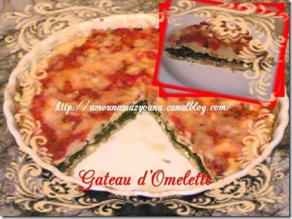 Gateau D Omelette Recette Ptitchef