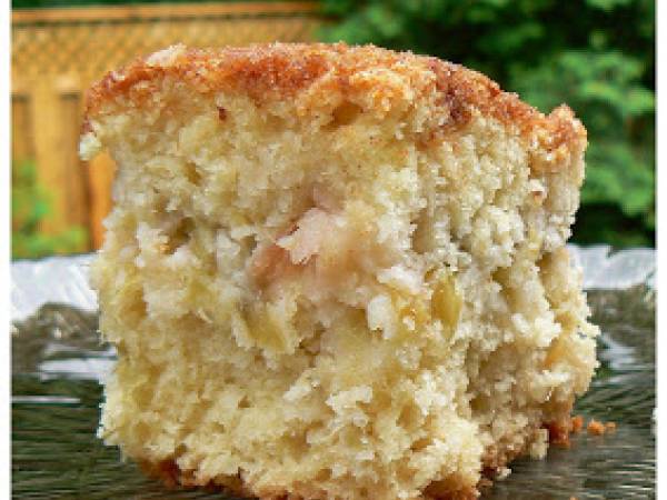 Gâteau danois à la rhubarbe et à l'orange