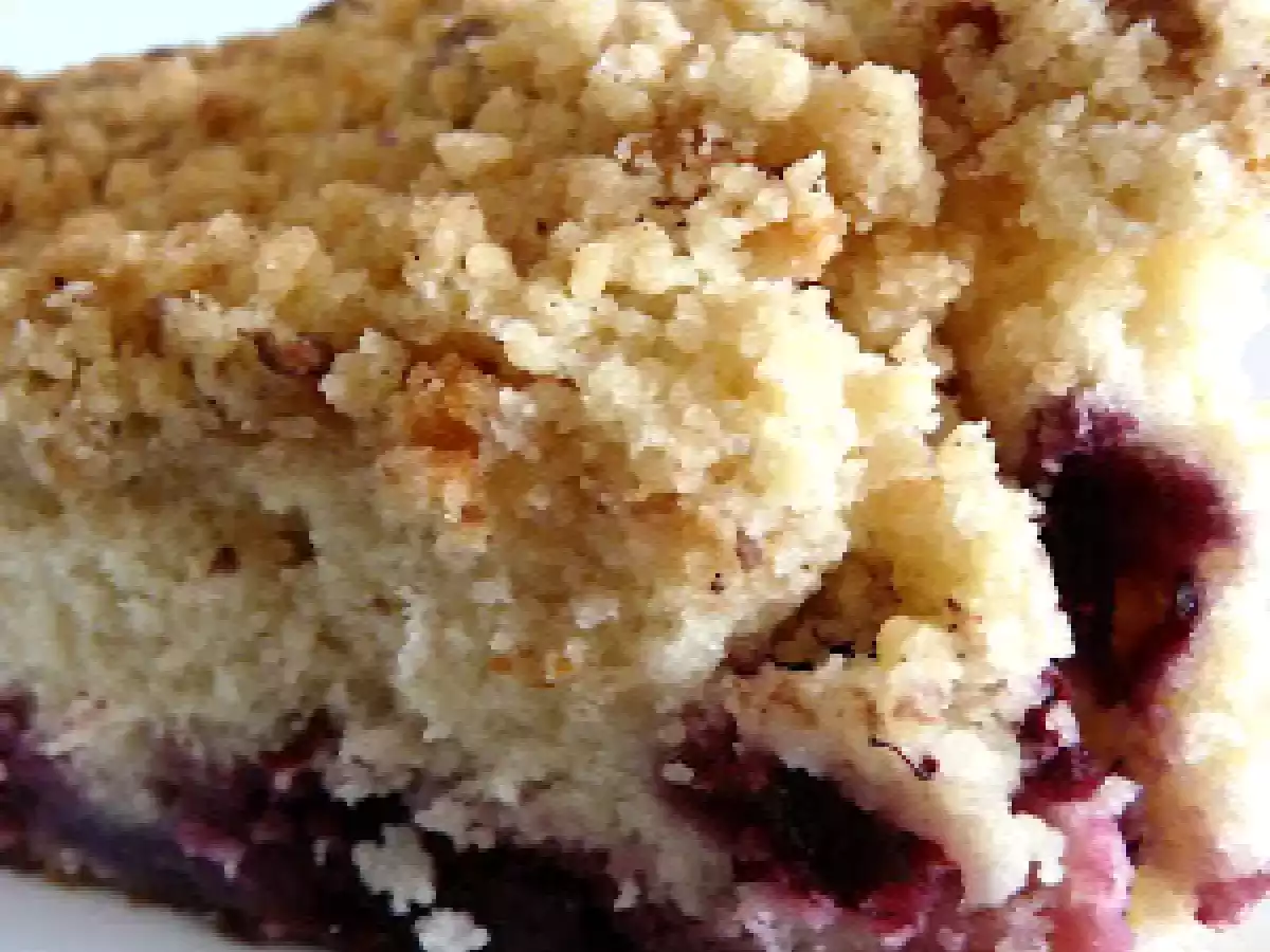 Gateau danois aux myrtilles ultra moelleux sous sa croûte croustillante - photo 2