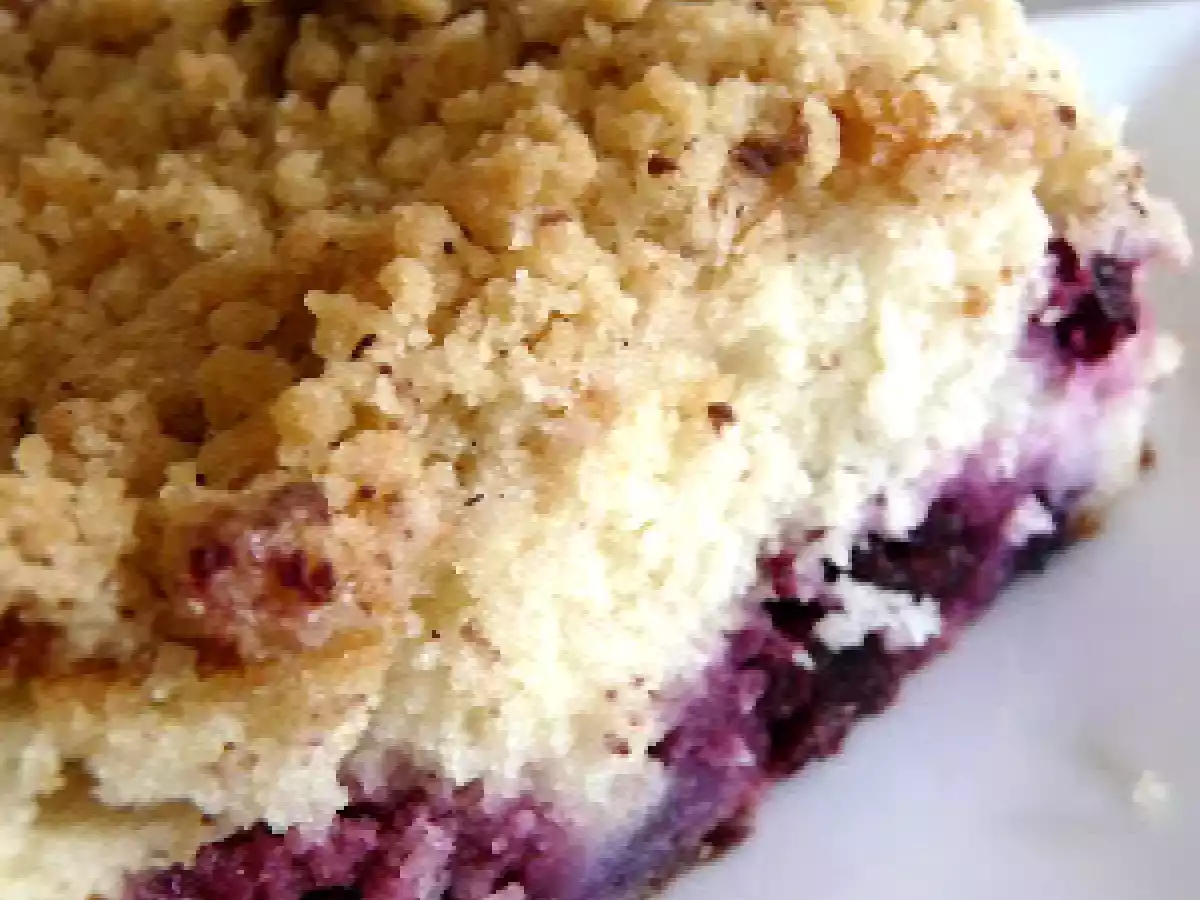 Gateau danois aux myrtilles ultra moelleux sous sa croûte croustillante - photo 4