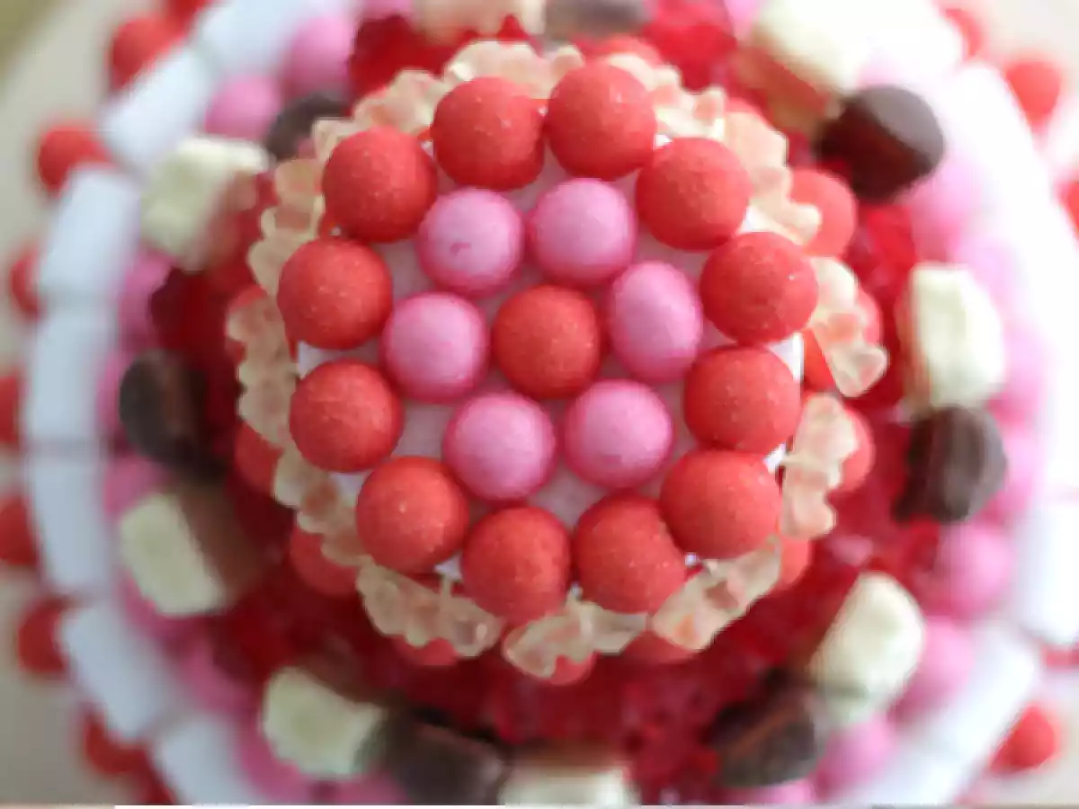 Gâteau de bonbons coloré - photo 2