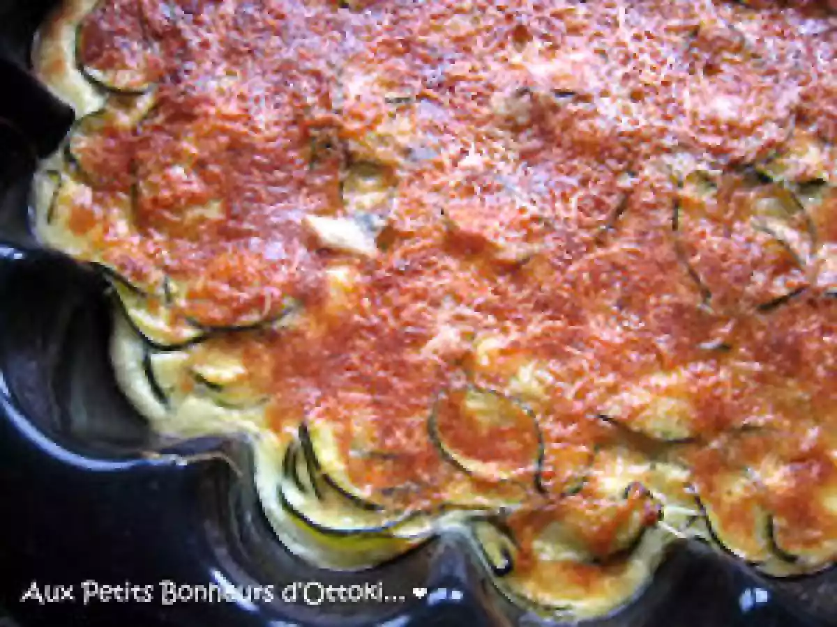Gâteau de courgettes au fromage blanc et au basilic - photo 2