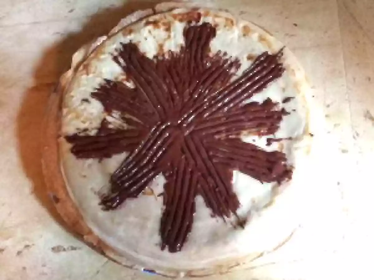 Gâteau de crêpes à la crème au cacao - photo 2