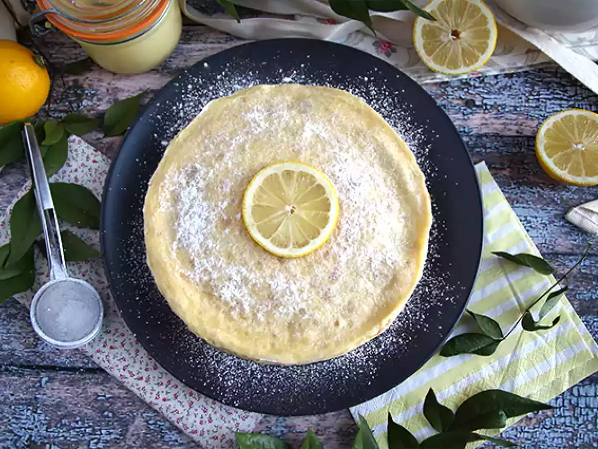 Gâteau de crêpes au citron - photo 6