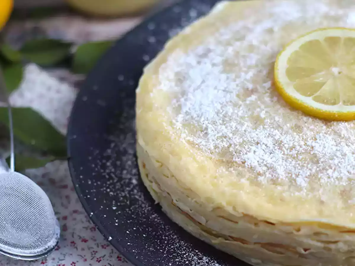 Gâteau de crêpes au citron - photo 7