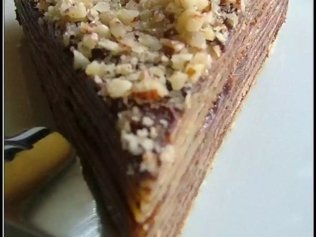 Gâteau de crêpes au nutella ! - photo 2