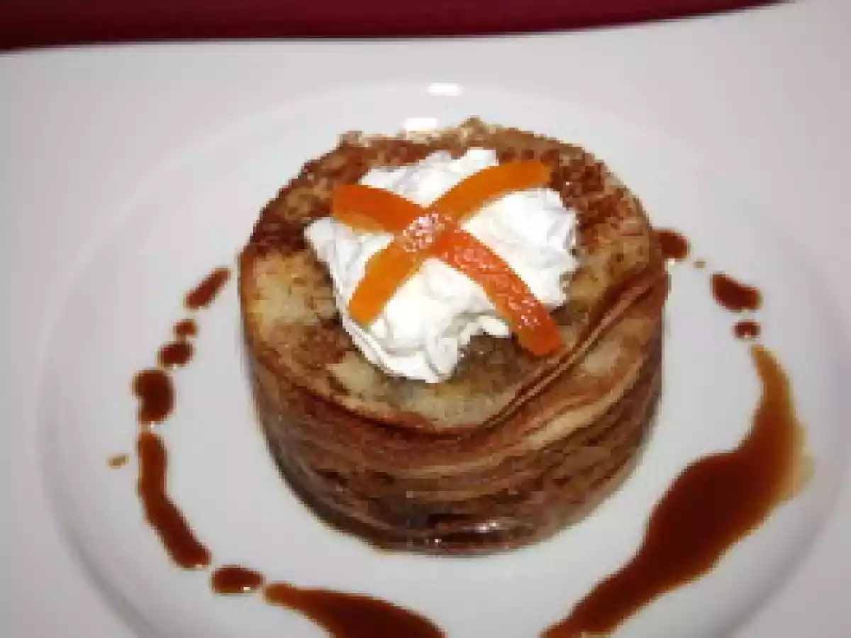 Gâteau de crêpes et sa sauce lacquement - photo 2
