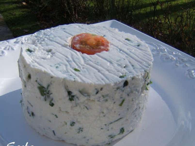 Gâteau de fromage frais aux herbes, photo 2