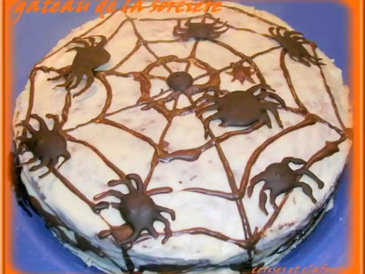 GATEAU DE LA SORCIERE ( SPOOKY RECIPES pour LOLOTTE ) - photo 4