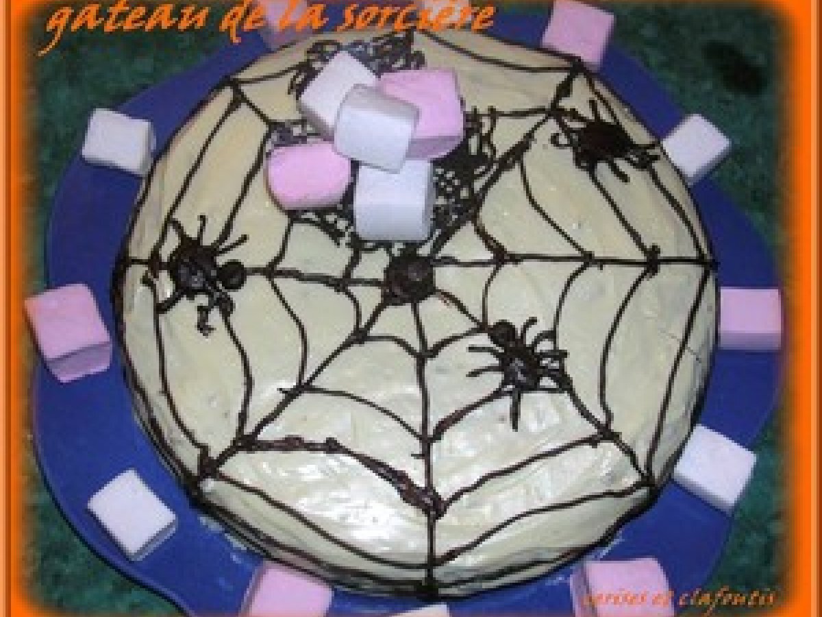 Gateau De La Sorciere Spooky Recipes Pour Lolotte Recette Ptitchef
