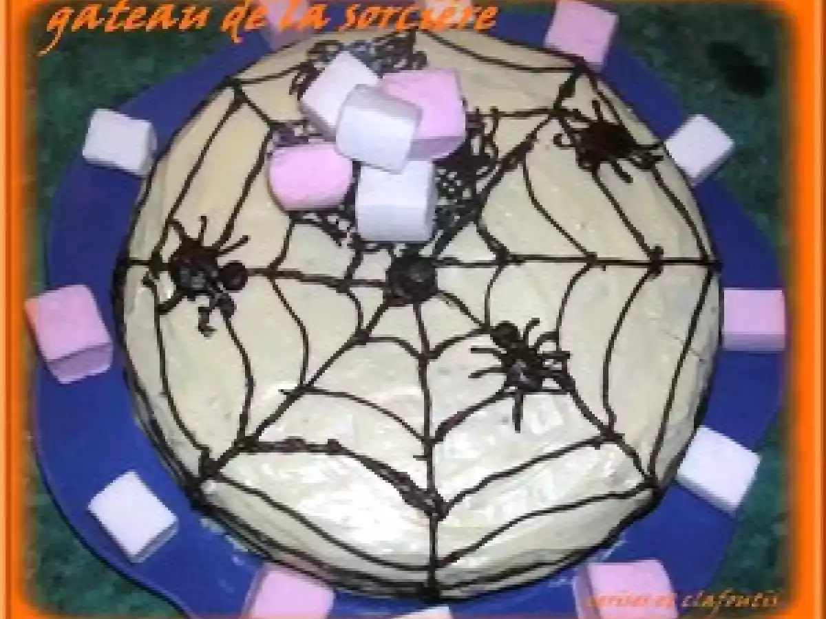 GATEAU DE LA SORCIERE ( SPOOKY RECIPES pour LOLOTTE ) - photo 5