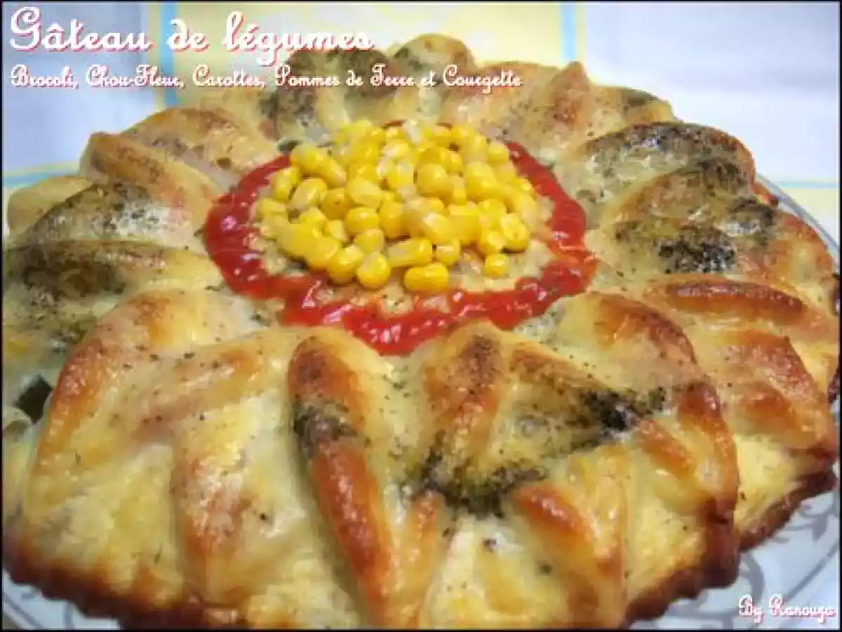 Gâteau de légumes