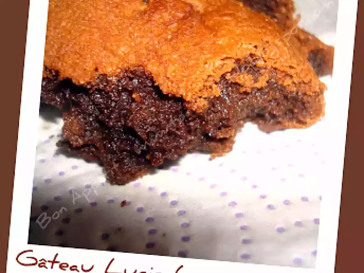 Gâteau de Lucie... enfin presque (Christophe Felder encore...)