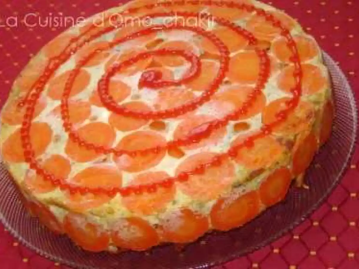 Gâteau de macaroni aux légumes