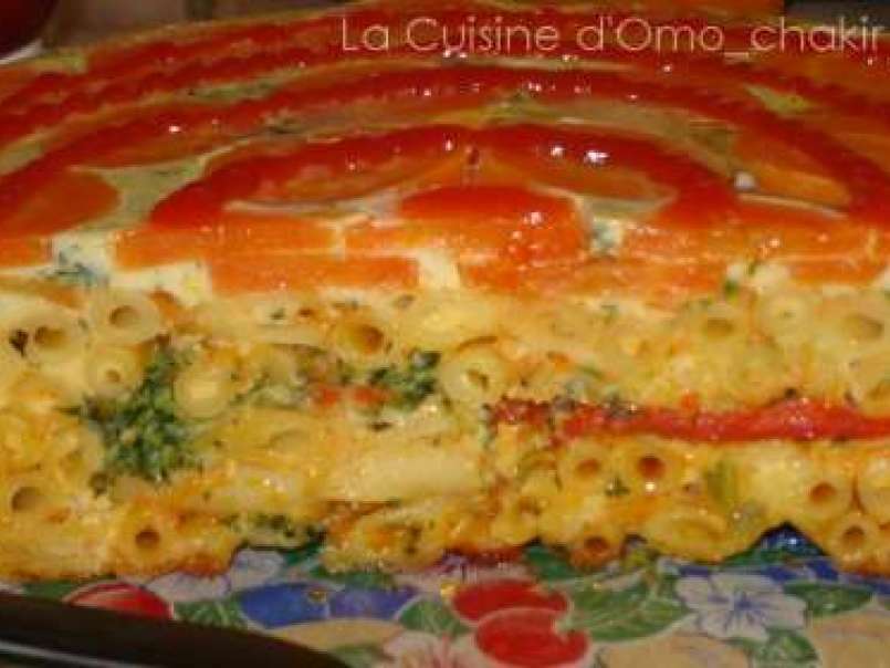 Gâteau de macaroni aux légumes - photo 2
