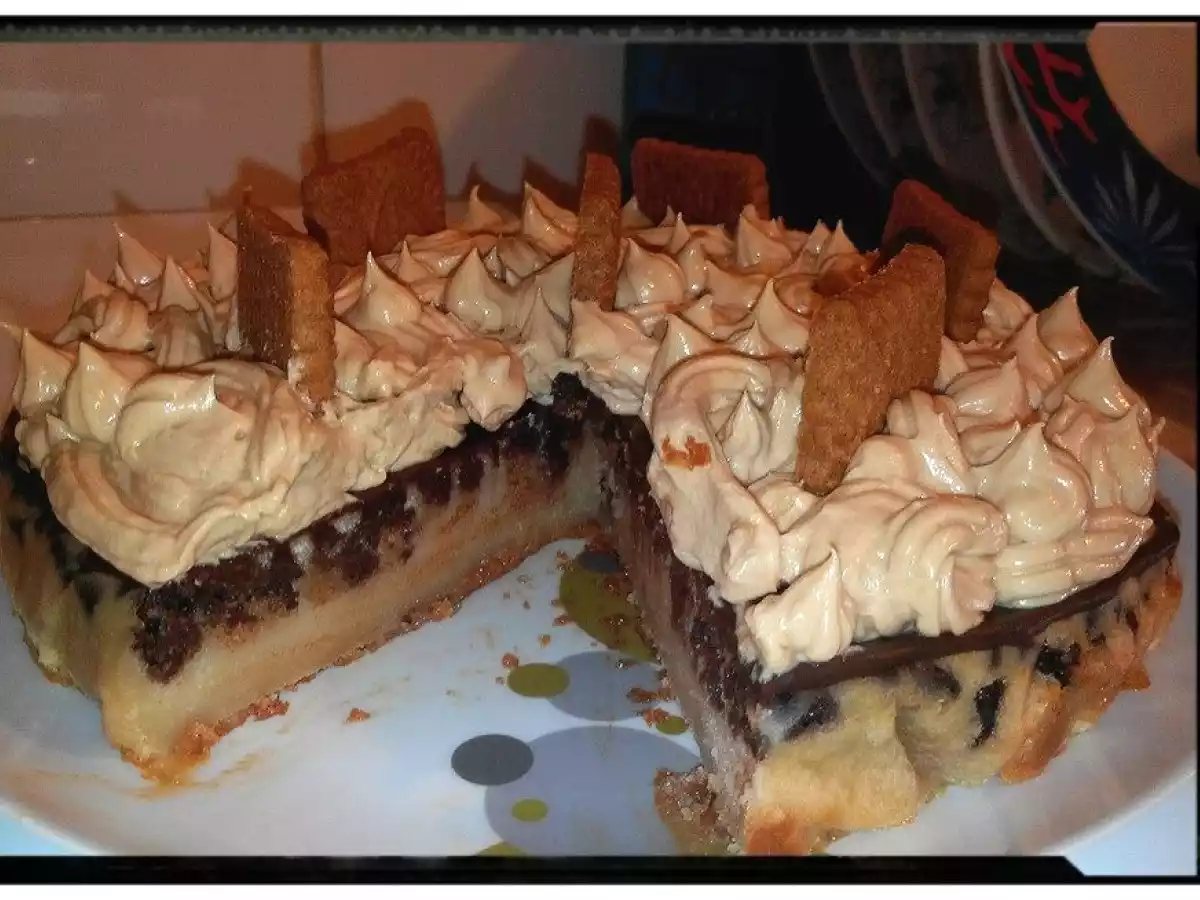 Gâteau de Metz revisité chocolat spéculoos