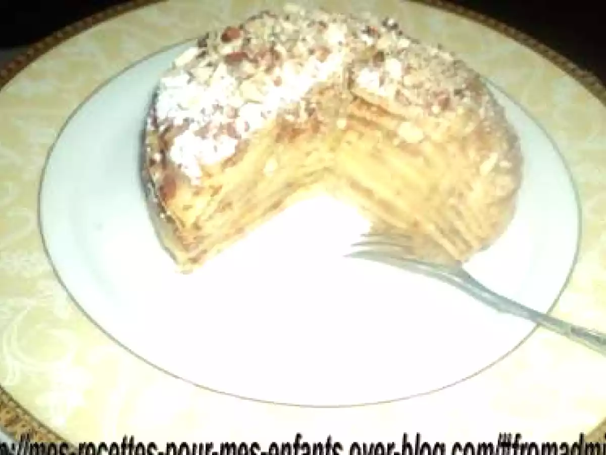 Gâteau de mini-crêpes au 'lemon curd' - photo 2