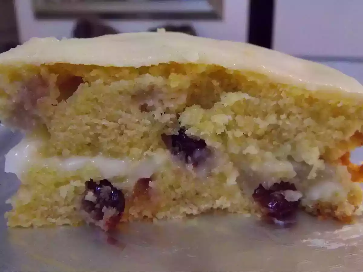 Gateau de Noël poire cranberry - photo 2