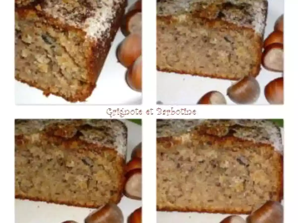 Gateau de noisettes sans gluten pour le gouter