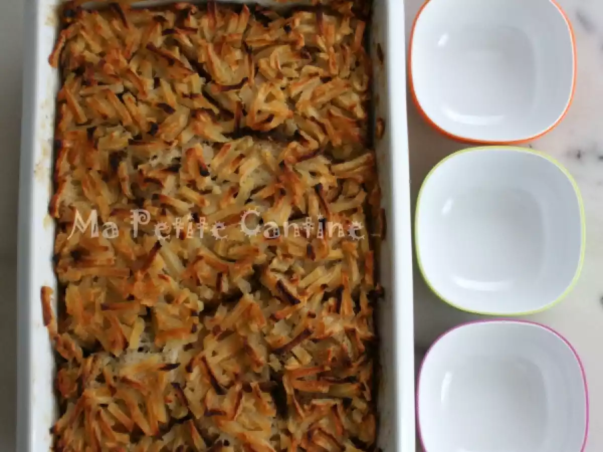 Gâteau de pain perdu aux pommes