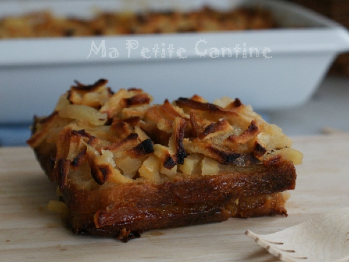 Gateau De Pain Perdu Aux Pommes Recette Ptitchef