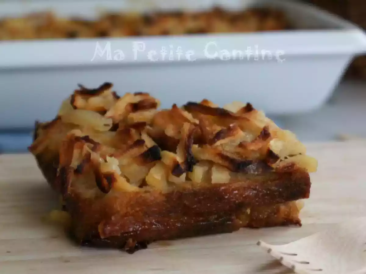 Gâteau de pain perdu aux pommes - photo 2
