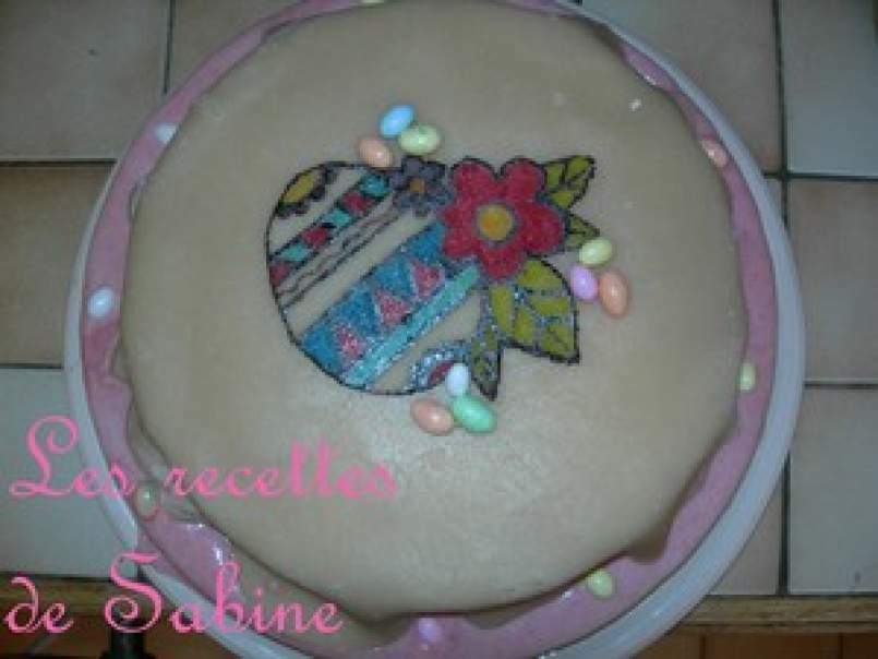 Gâteau de Pâques aux fraises - photo 2