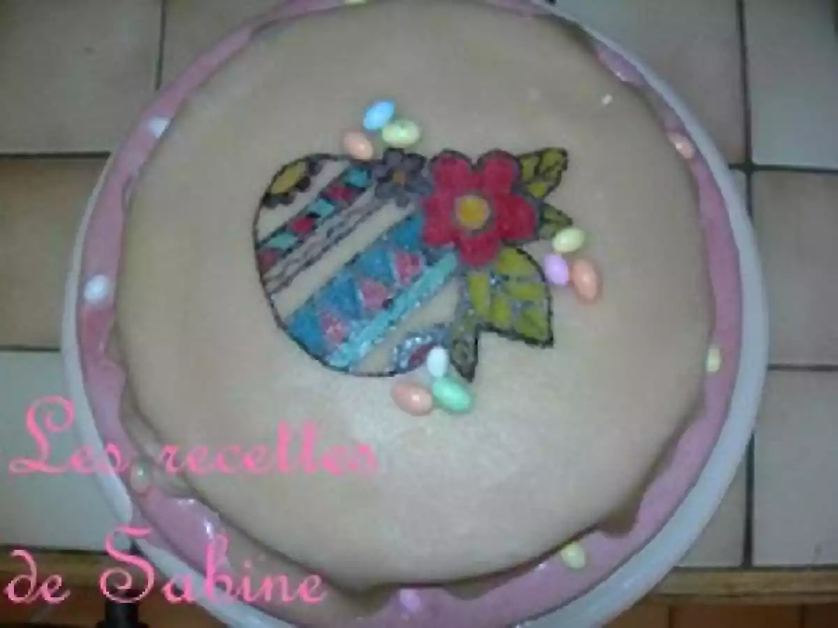 Gâteau de Pâques aux fraises - photo 2