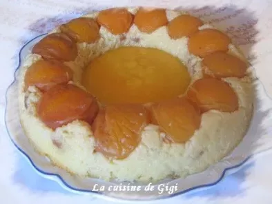 Gâteau de polenta aux abricots