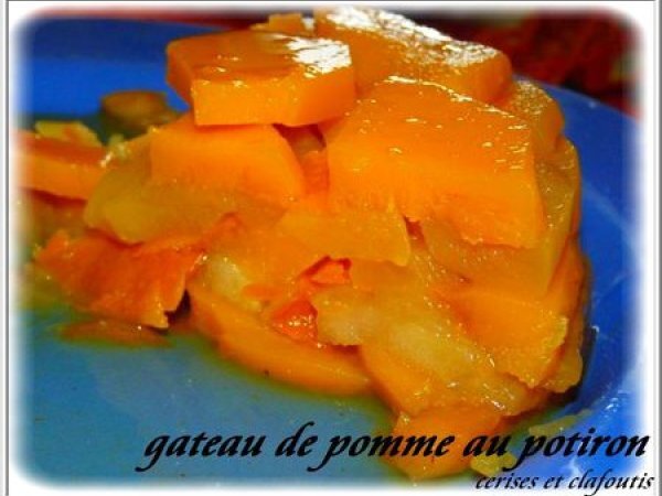 Gateau De Pomme Au Potiron Et Zestes D Orange Recette Ptitchef