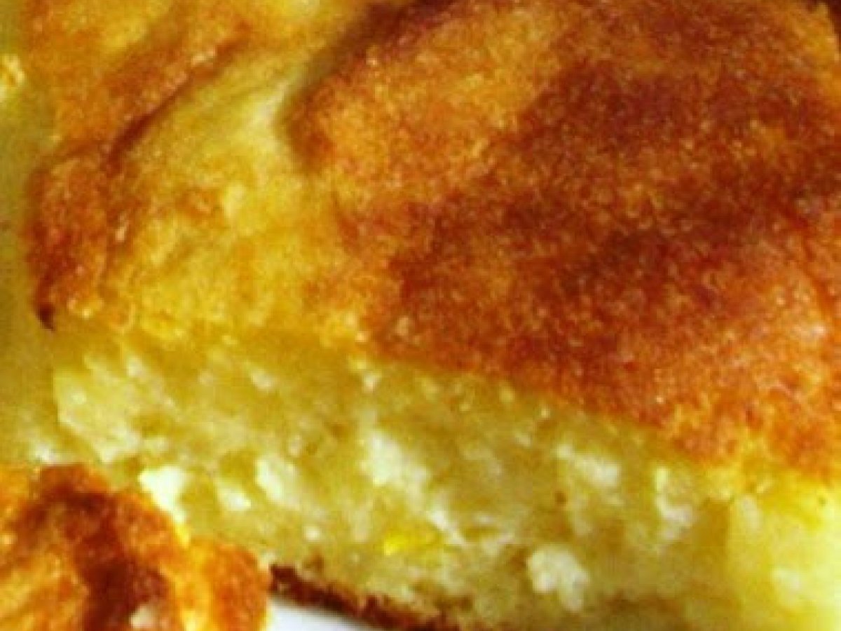 GÂTEAU DE POMMES DE TERRE AU CITRON