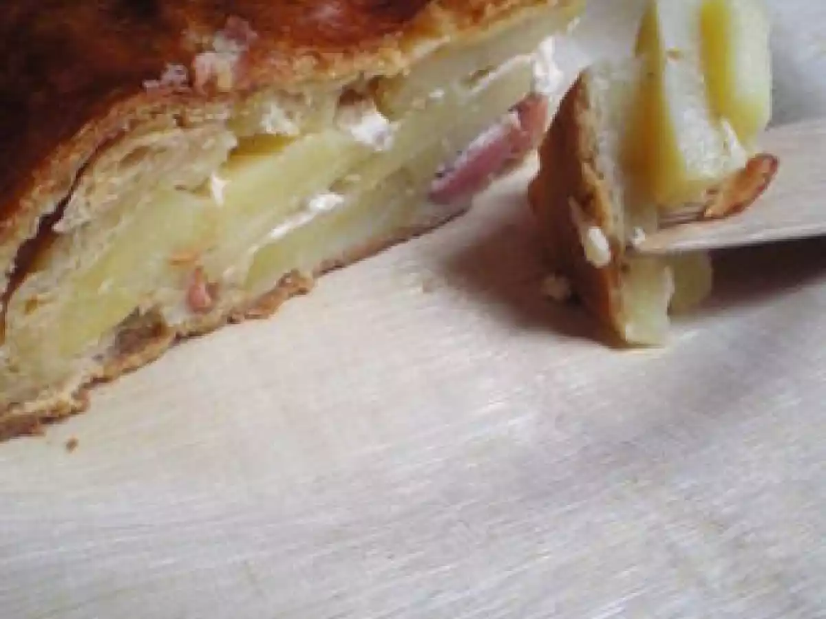 Gateau de pommes de terre et saucisses de strasbourg - photo 3