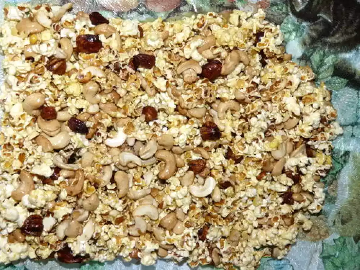 Gâteau de pop corn